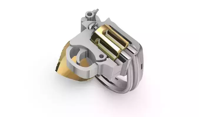 Revolver Gun Ring 