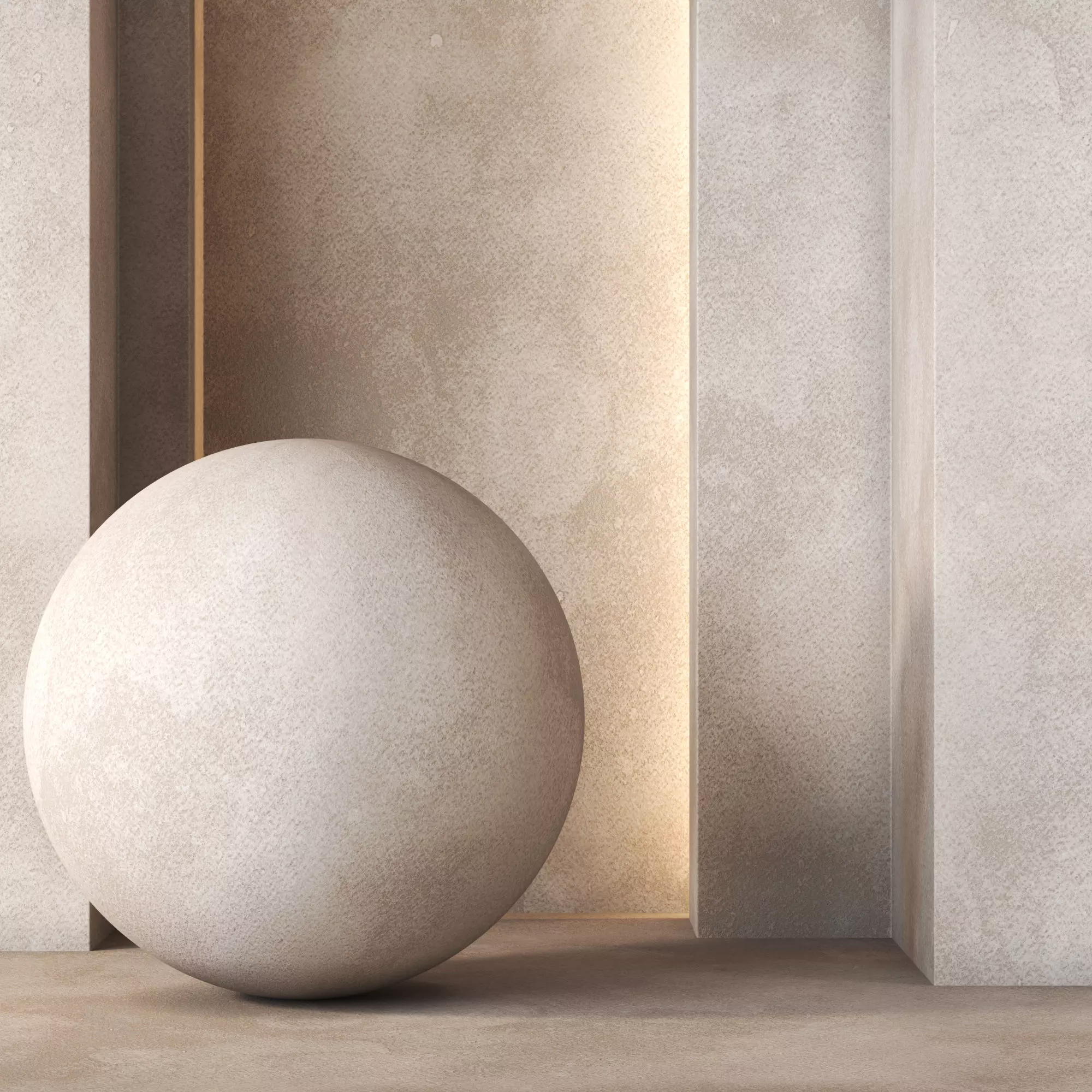 Scandinavian Plaster Wall Texture 4K - Seamless Texture_0