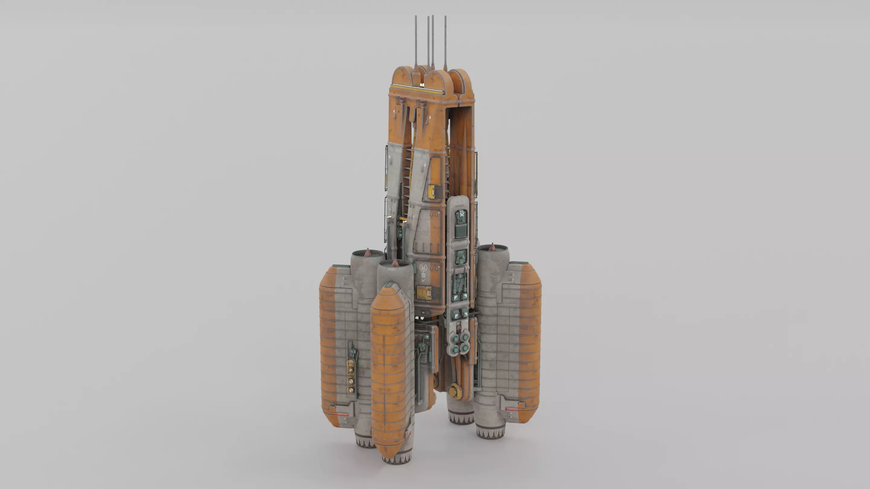 Dropship Vehicle 3D model