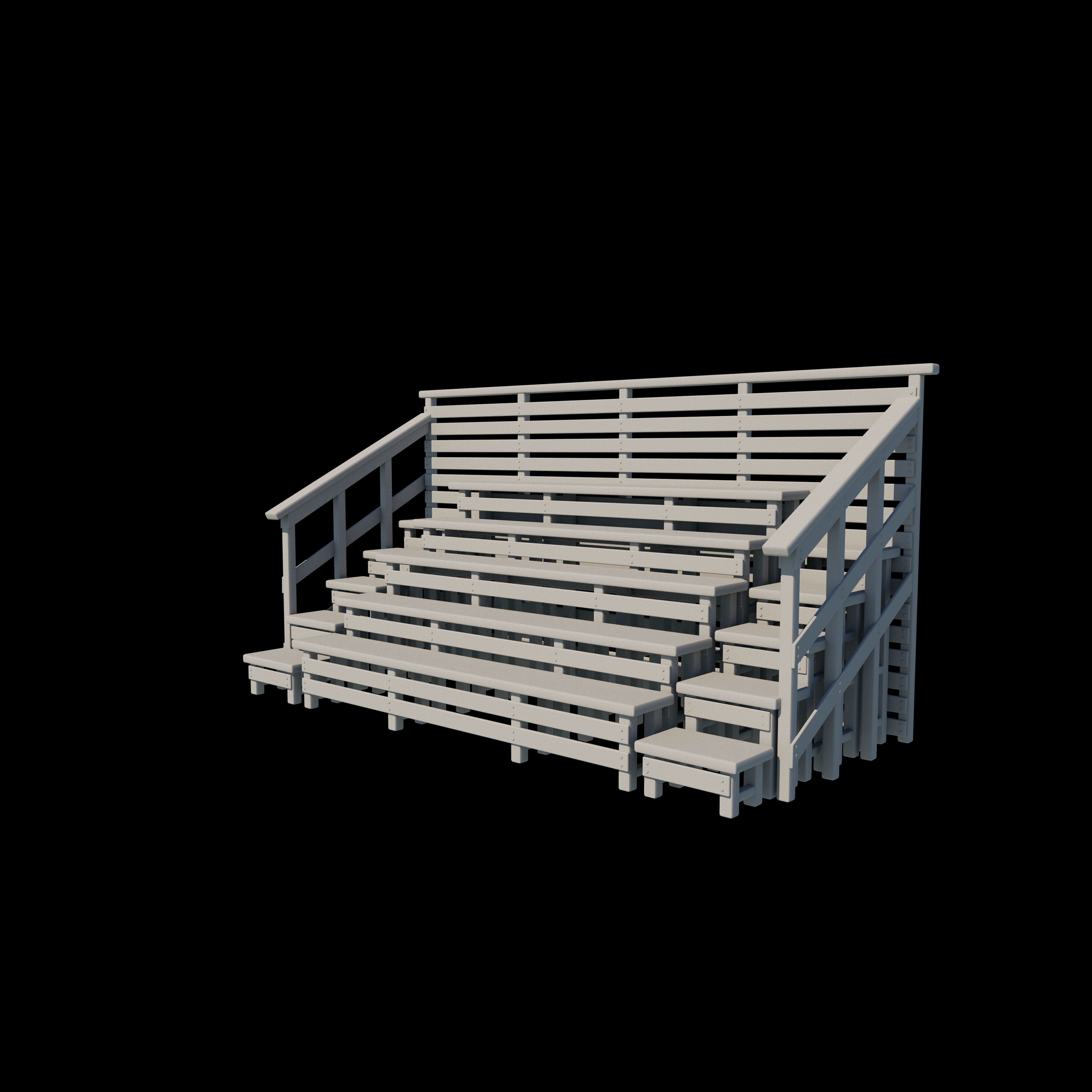 Native Wooden 3D model_14