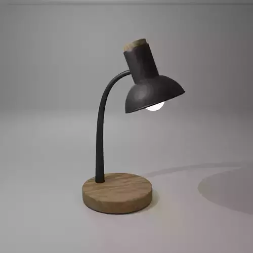 LowPoly Study Light PBR Textures Game VR AR Ready Low-poly 3D model LowPoly Study Light PBR Textures Game VR AR Ready Low-poly 3D model