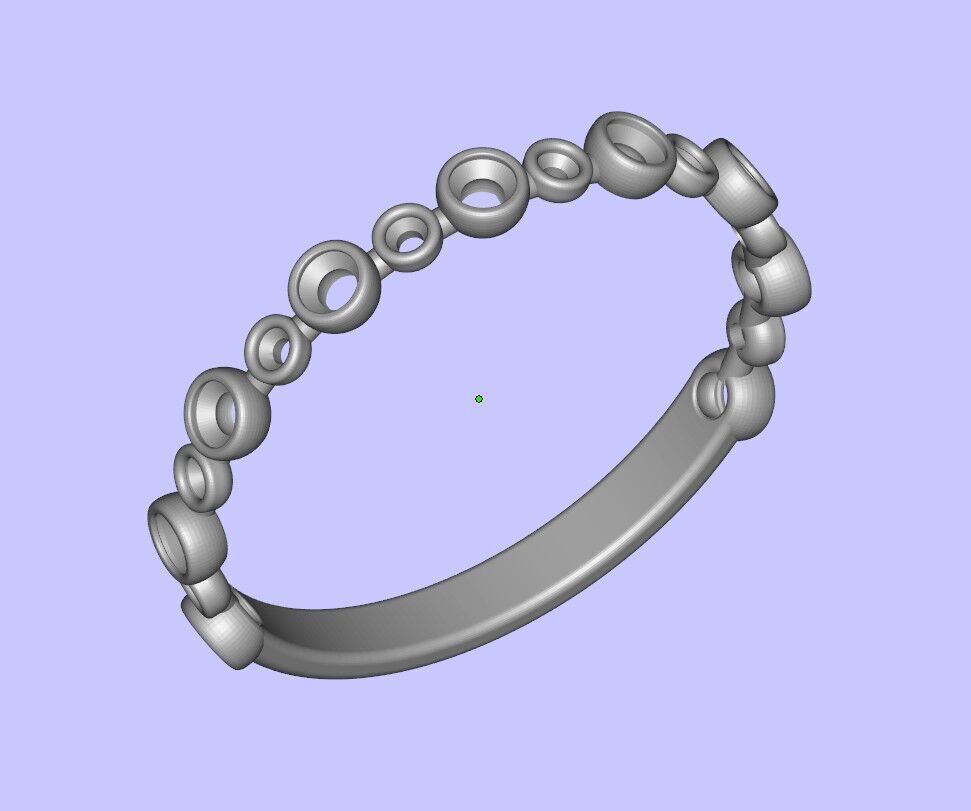 Minimal Ring 3D print model_1