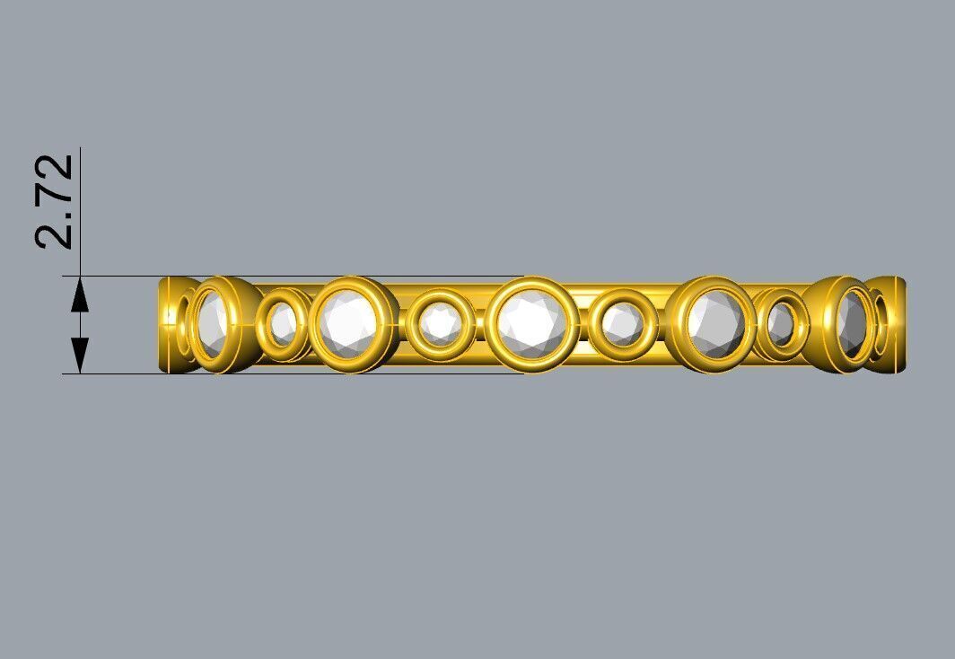 Minimal Ring 3D print model_3