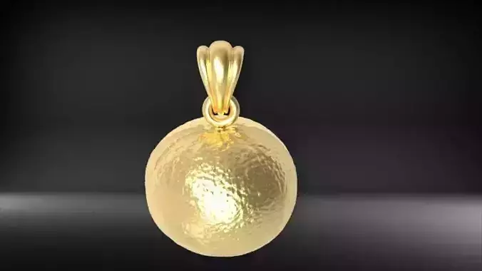 Orange pendant  3D print model