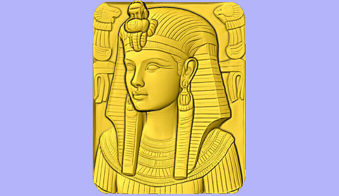 CLEOPATRA  BAS RELIEF 3D model