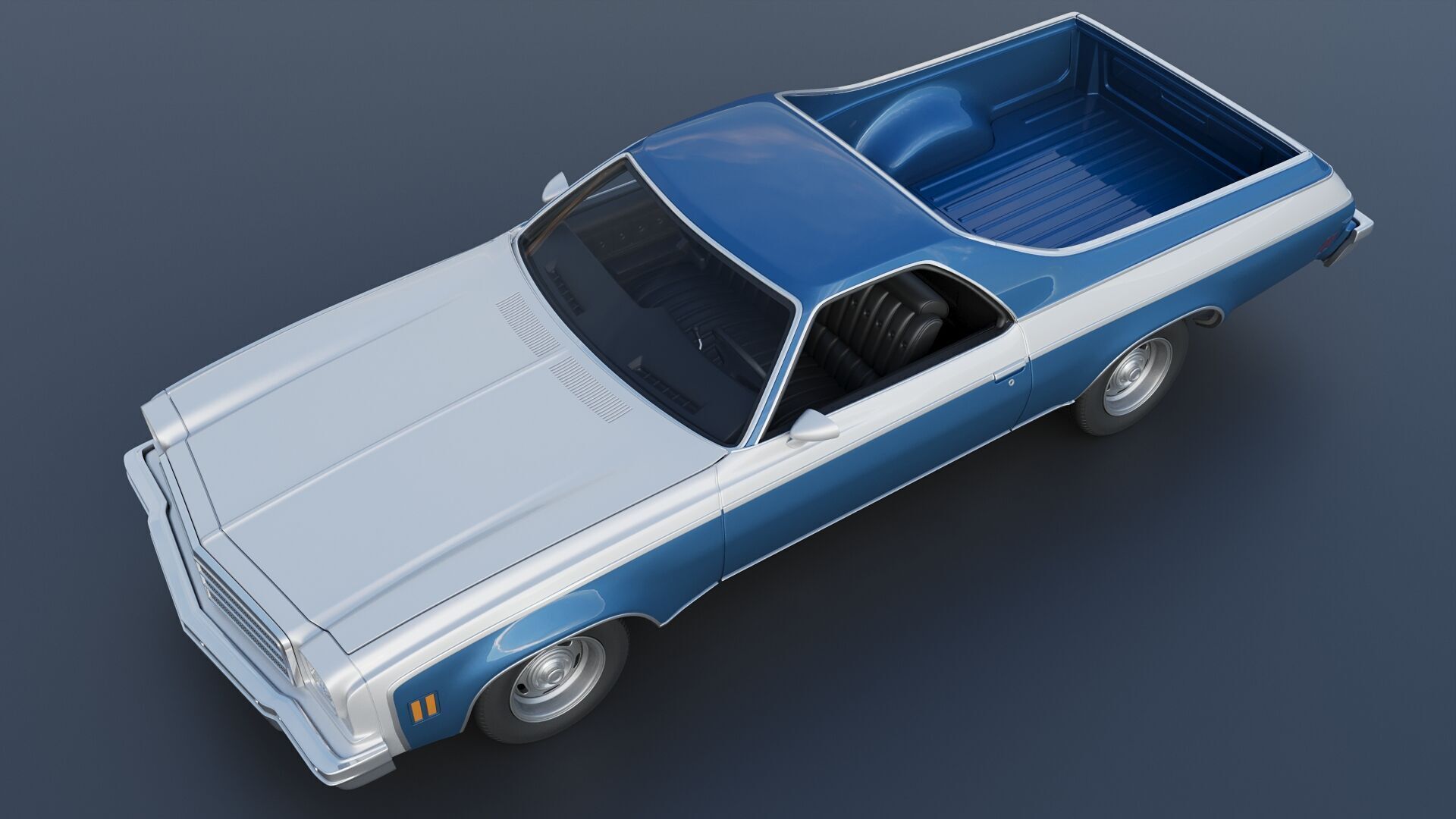 Chevrolet El Camino 1974 3D print model_14