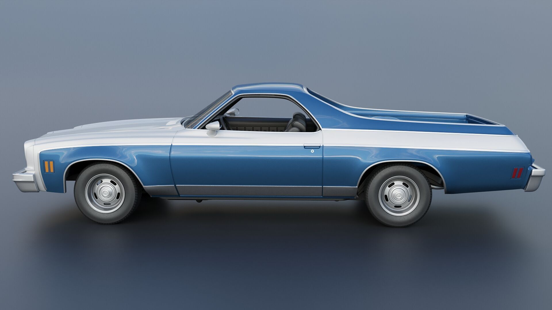 Chevrolet El Camino 1974 3D print model_5