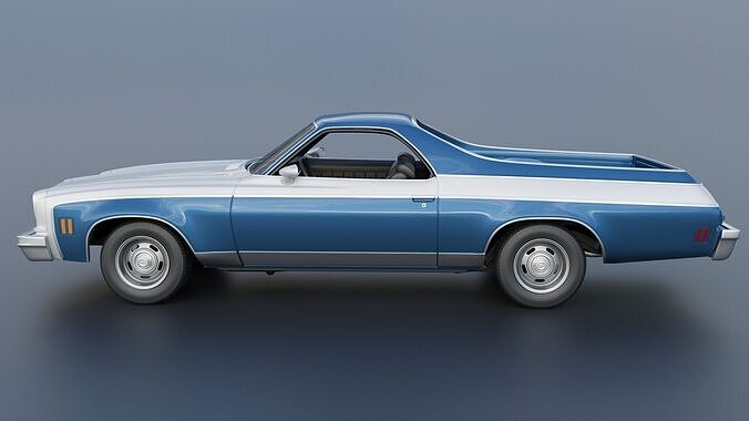 Chevrolet El Camino 1974 3D print model 6
