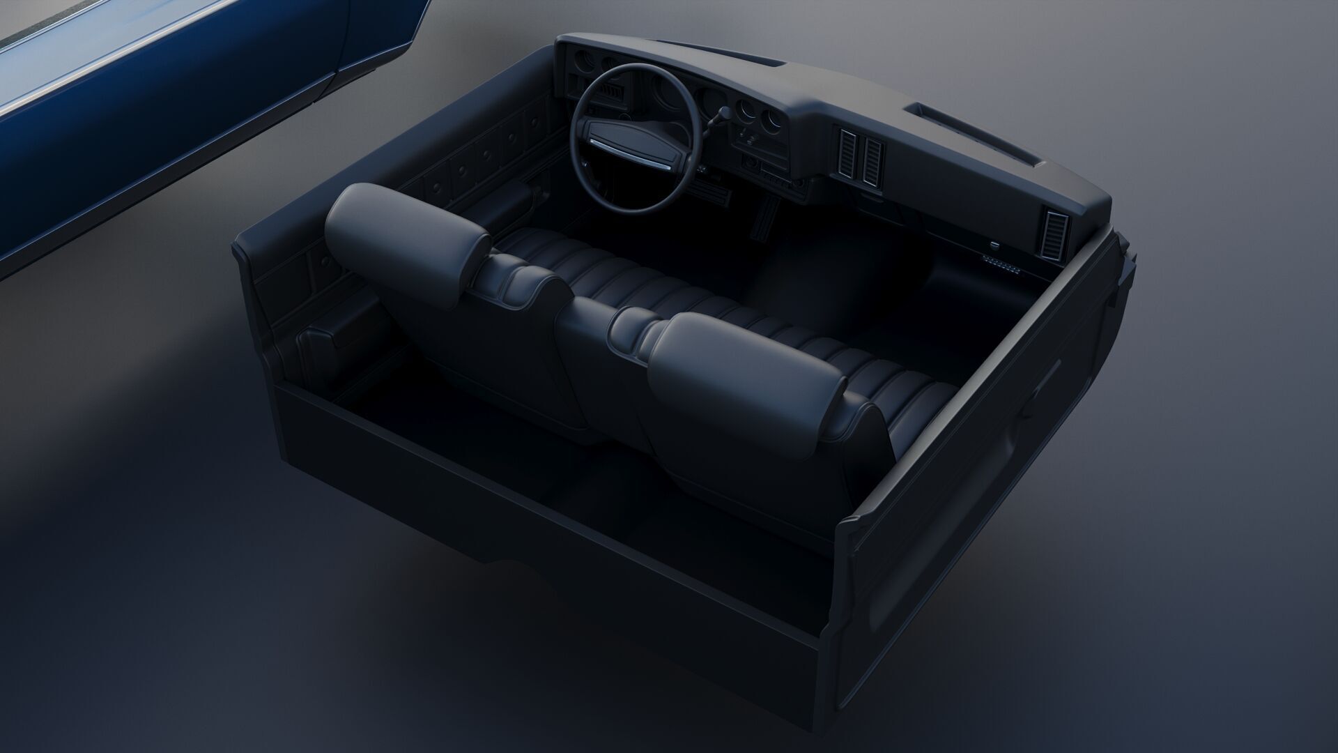 Chevrolet El Camino 1974 3D print model_30