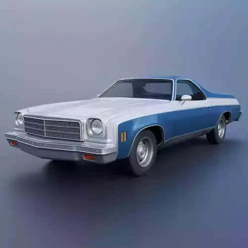 Chevrolet El Camino 1974 3D print model