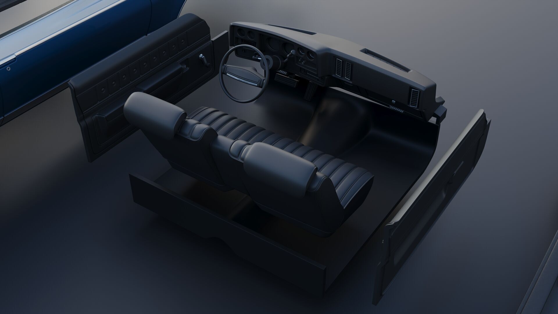 Chevrolet El Camino 1974 3D print model_31