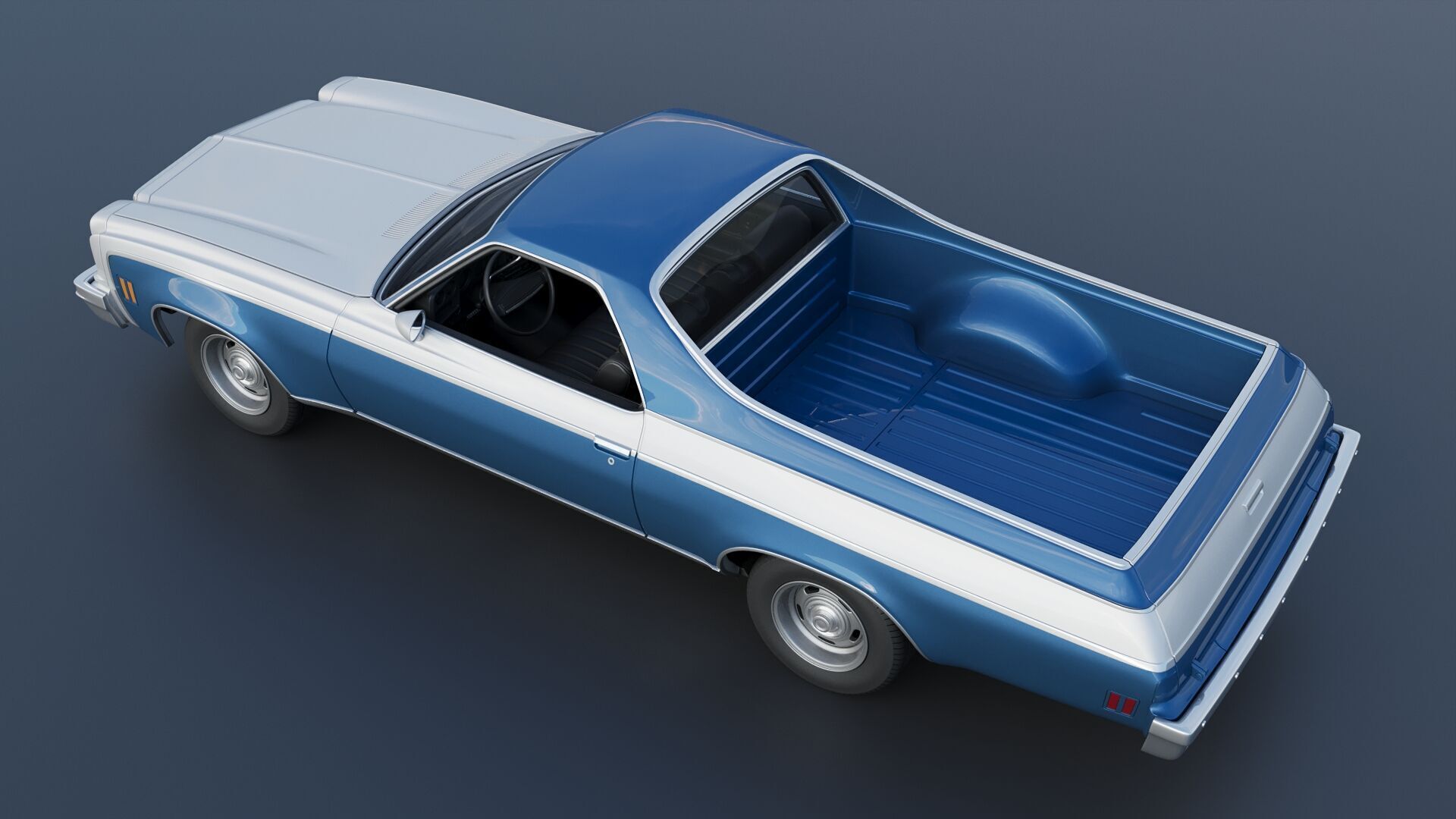 Chevrolet El Camino 1974 3D print model_7