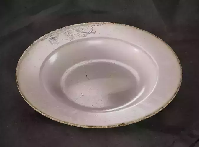 Old plate