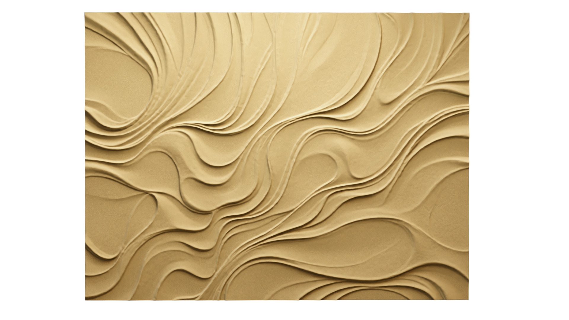 modern panel wall decor set relief stl mural CNC 185 3D model_1