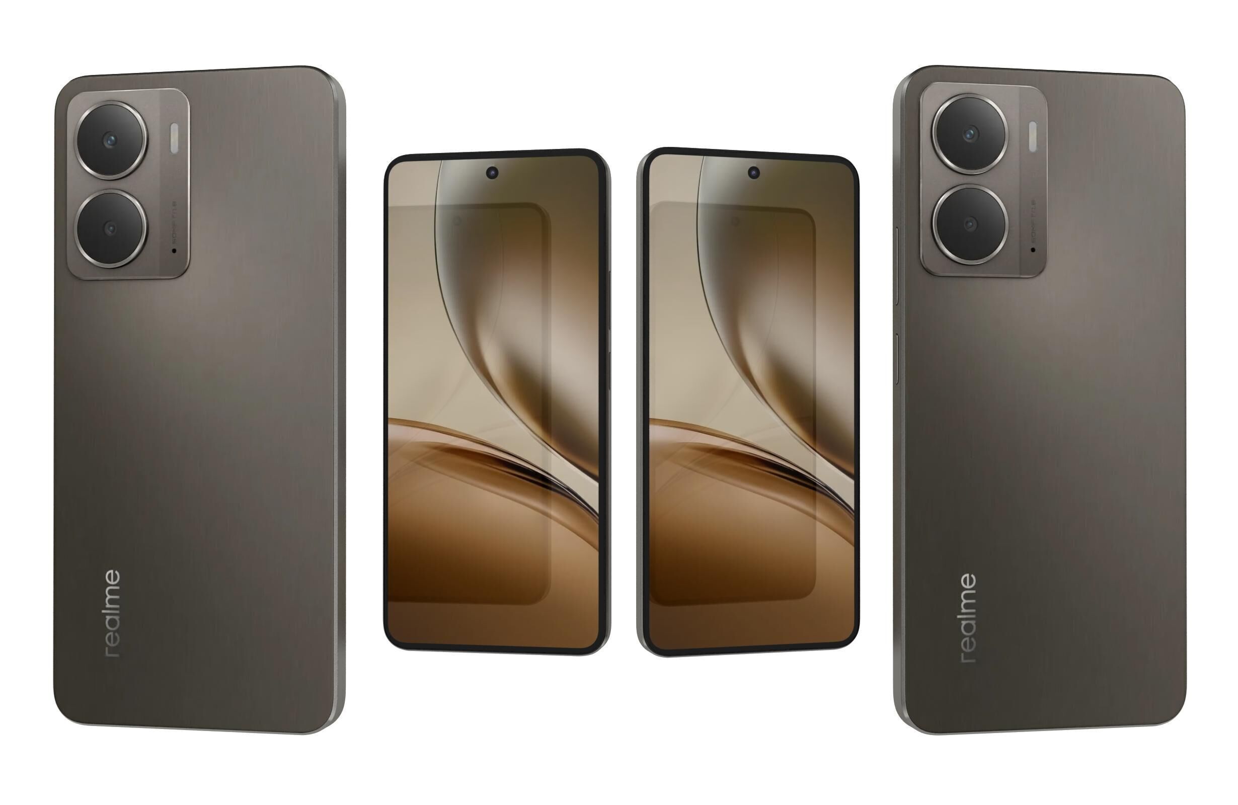 Realme Neo7x Titanium Gray Storm And Silver Wing Mecha 3D model_4