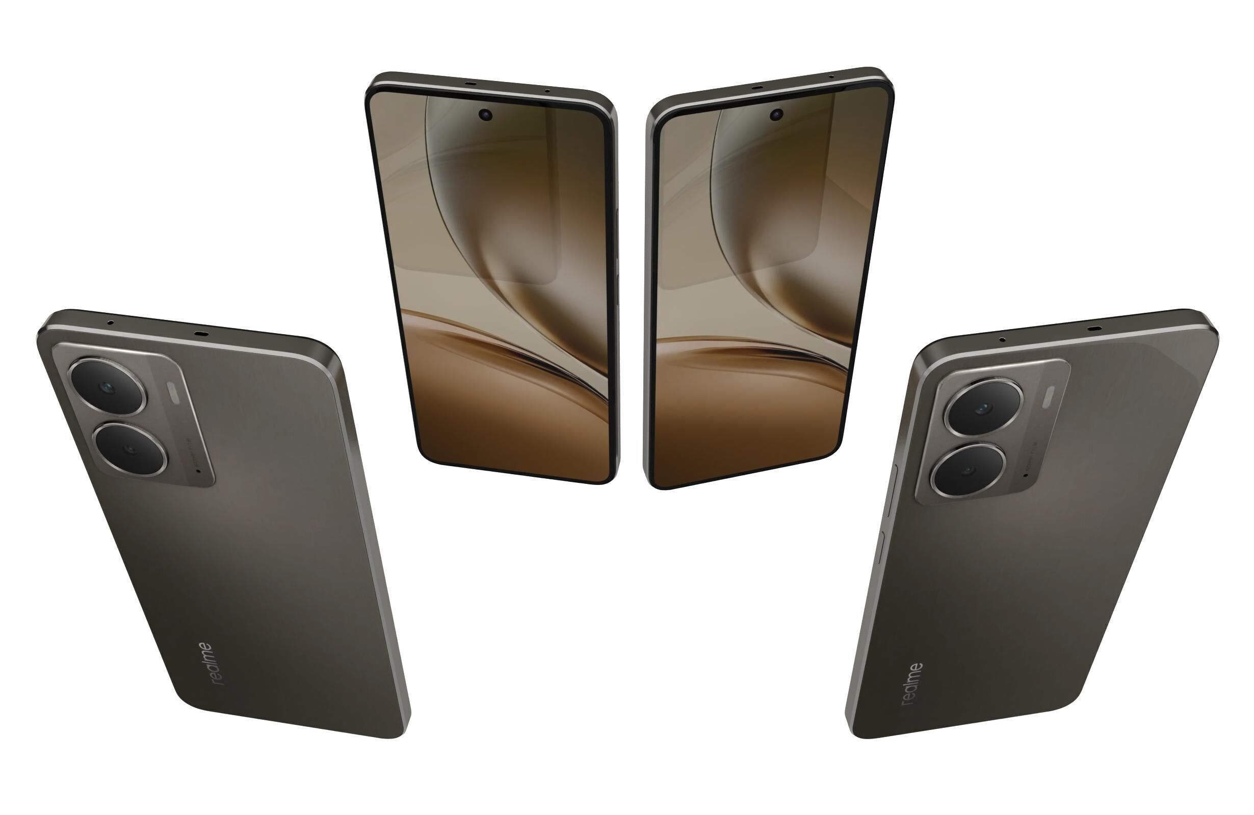 Realme Neo7x Titanium Gray Storm And Silver Wing Mecha 3D model_5