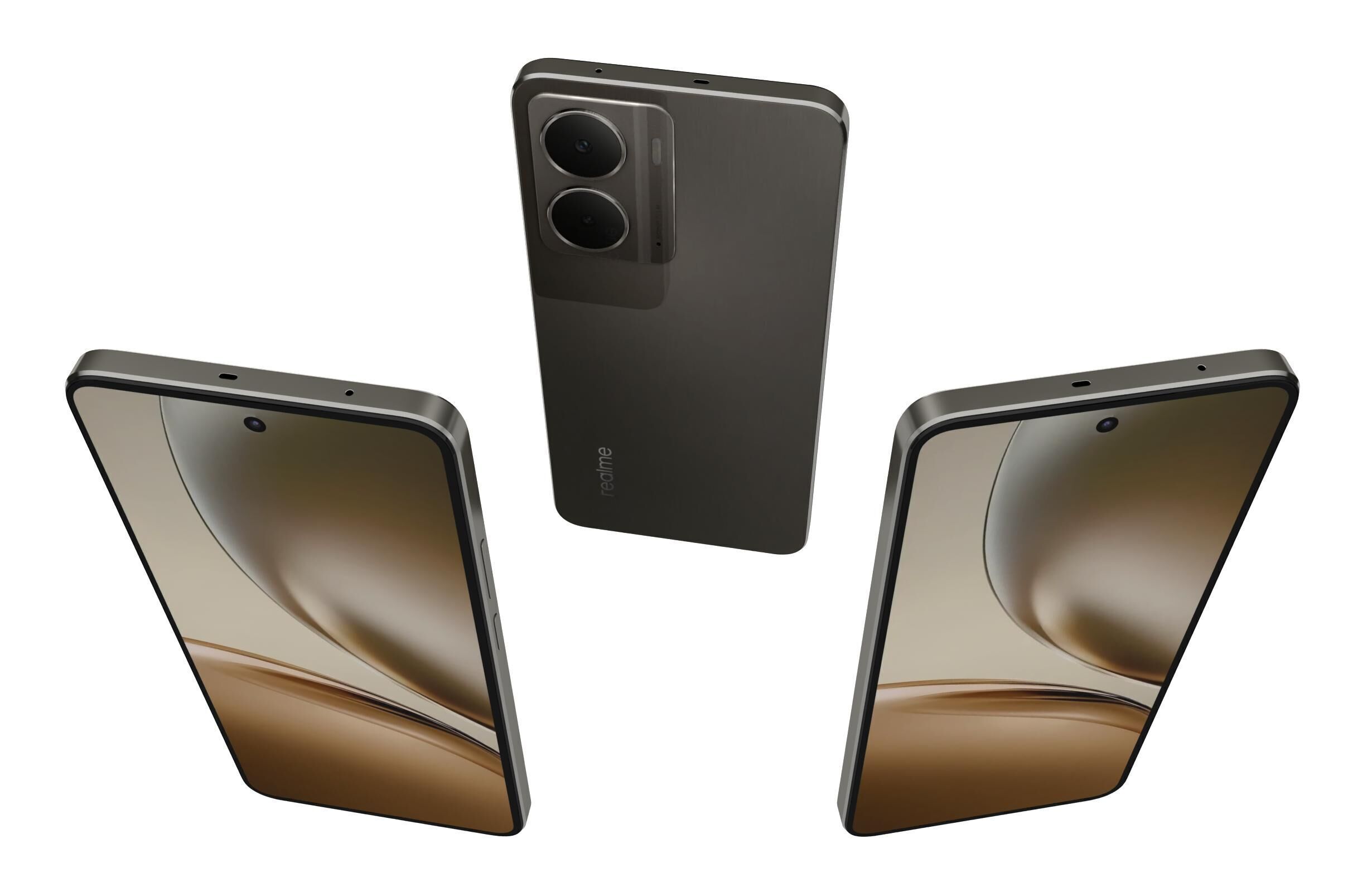 Realme Neo7x Titanium Gray Storm And Silver Wing Mecha 3D model_2