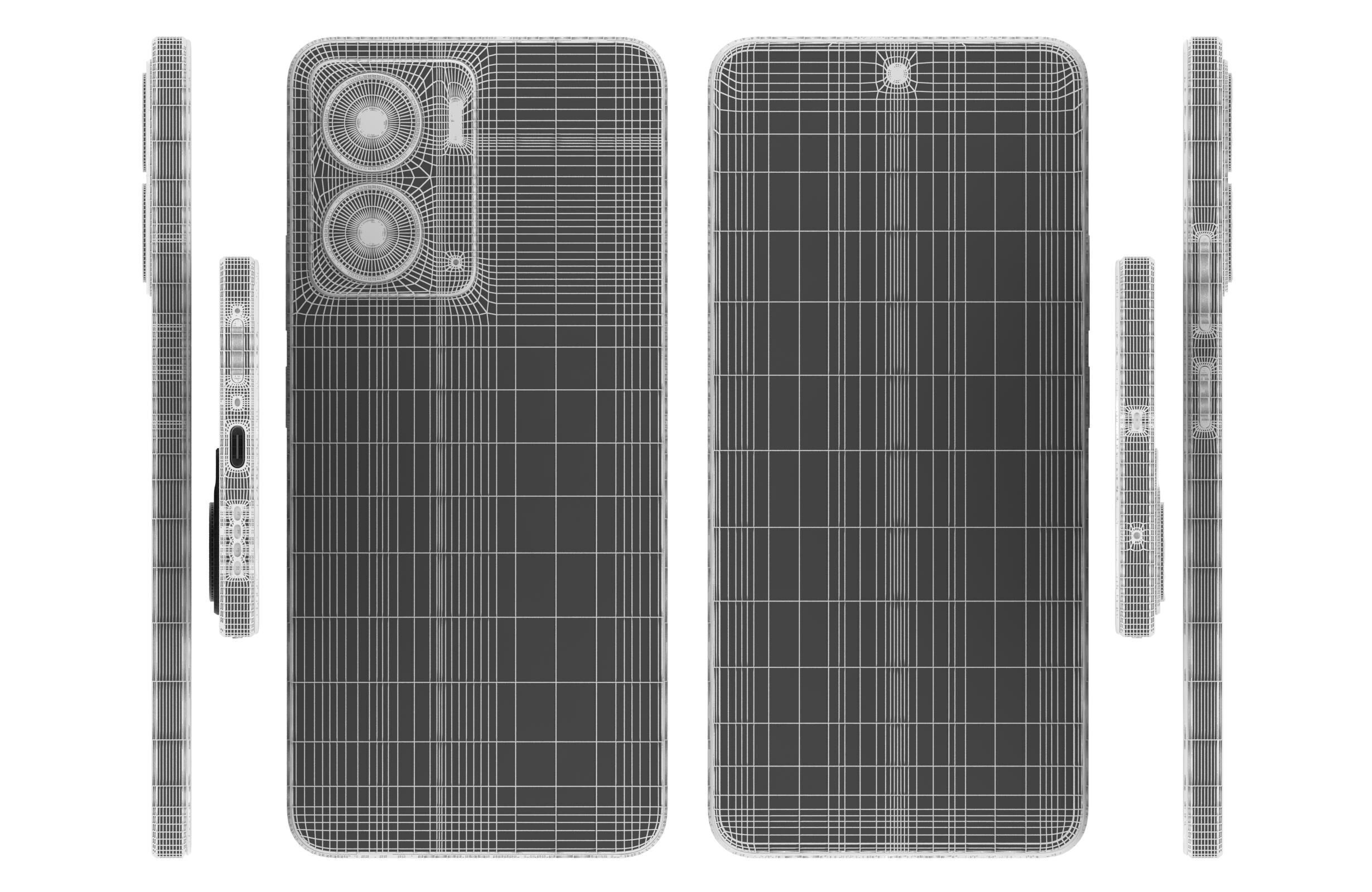 Realme Neo7x Titanium Gray Storm And Silver Wing Mecha 3D model_12