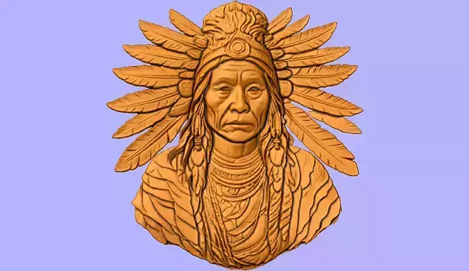 INDIO BAS RELIEF