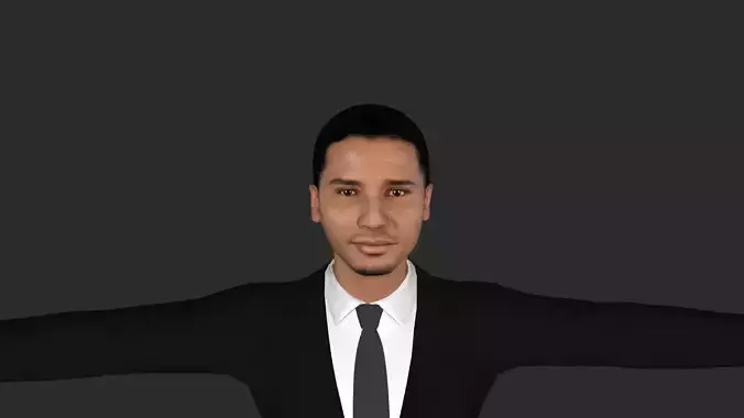 Juan Izquierdo Hyper Realistic Full Body Rigged 3D Character