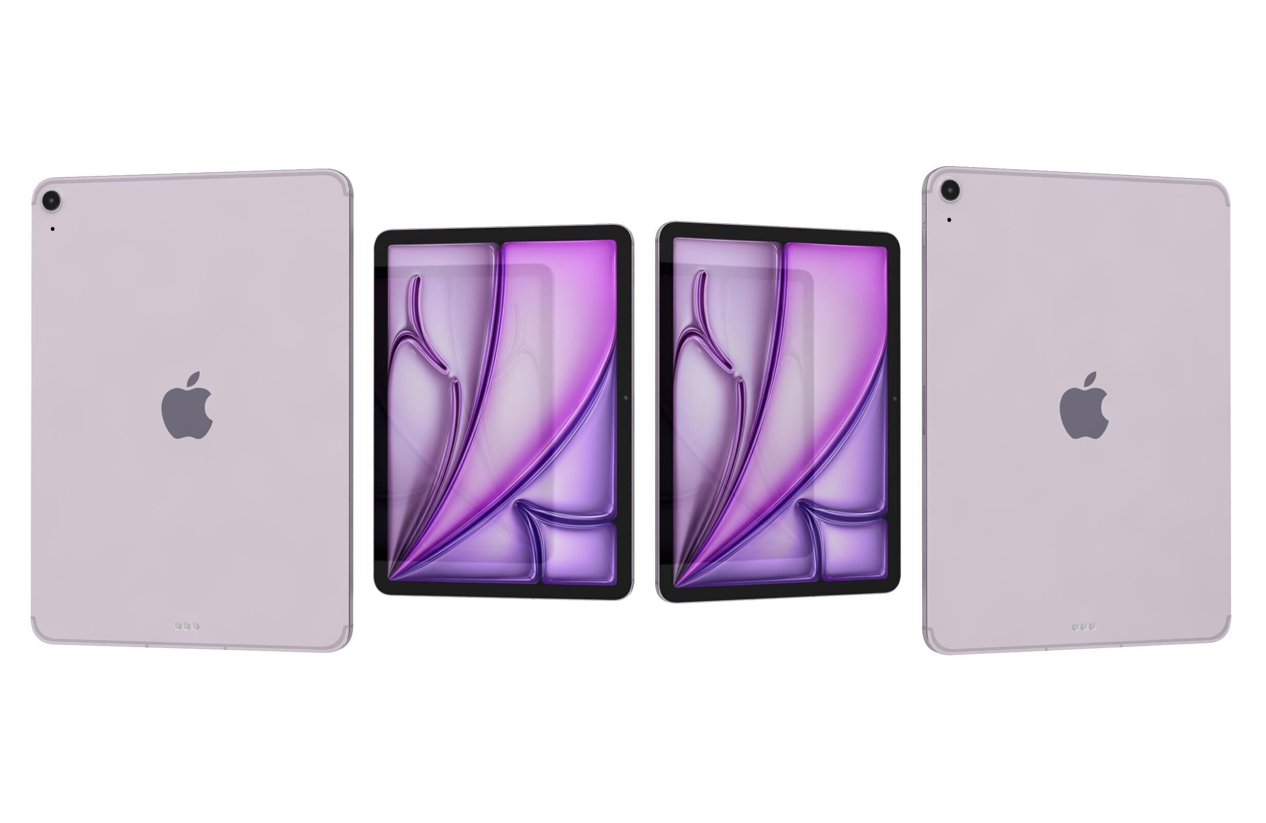 Apple iPad Air 11 2025 All Colors 3D model_9