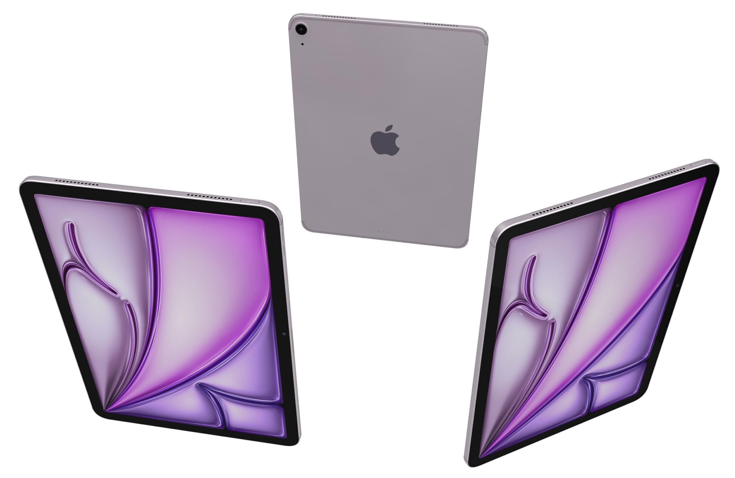 Apple iPad Air 11 2025 All Colors 3D model_8