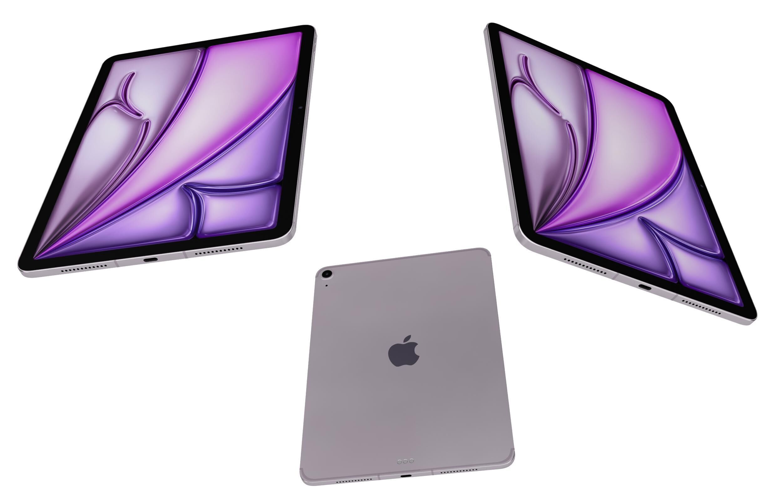 Apple iPad Air 11 2025 All Colors 3D model_7