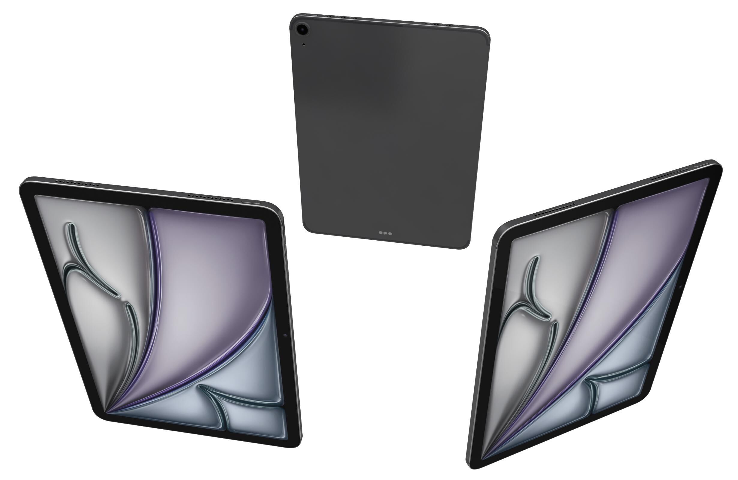 Apple iPad Air 11 2025 All Colors 3D model_18