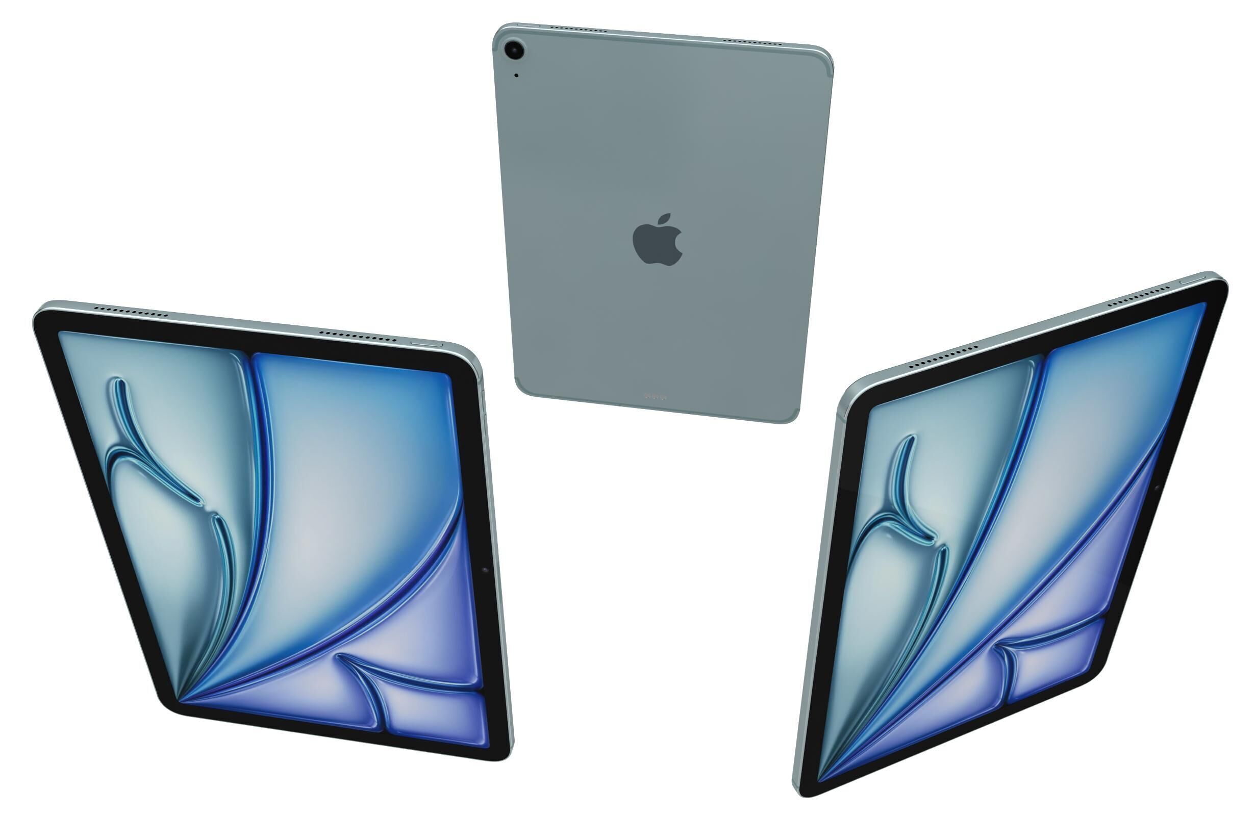 Apple iPad Air 11 2025 All Colors 3D model_13