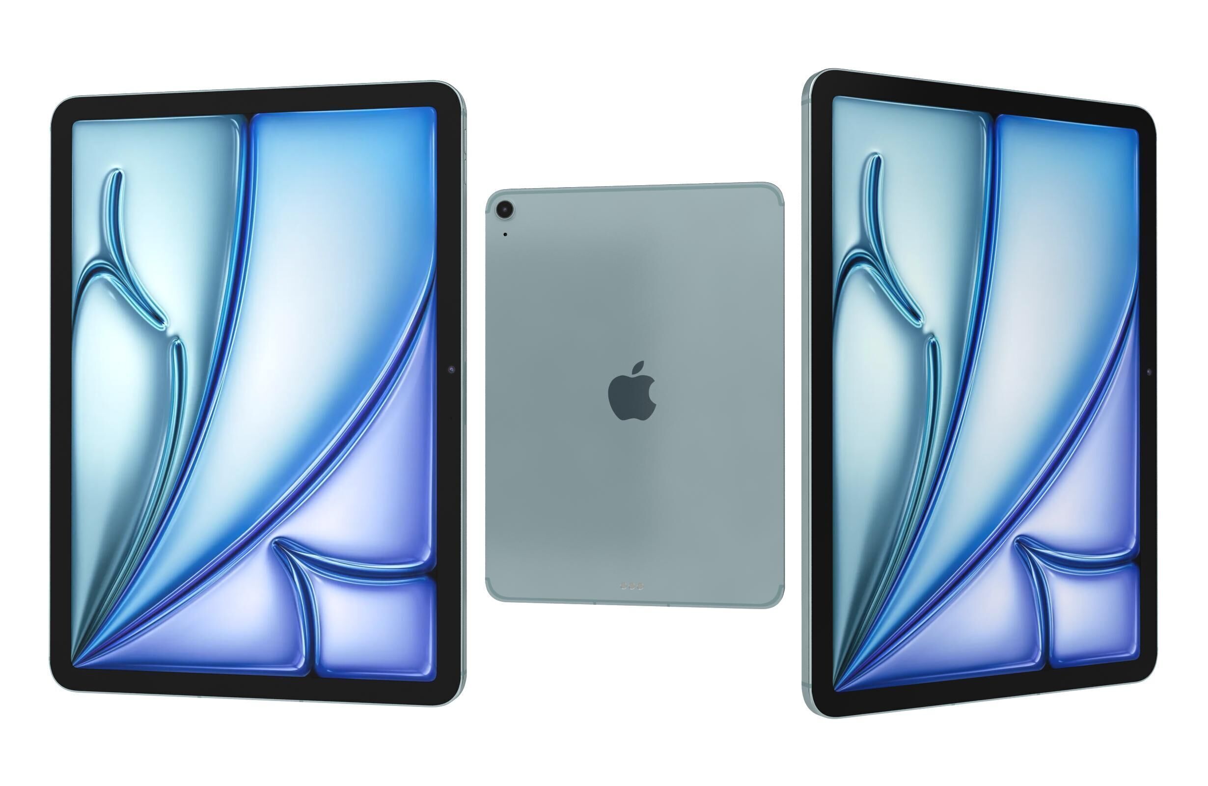 Apple iPad Air 11 2025 All Colors 3D model_11