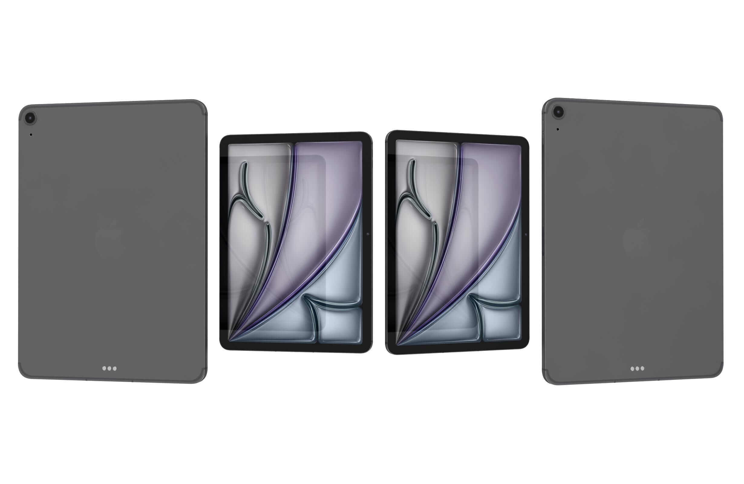 Apple iPad Air 11 2025 All Colors 3D model_19