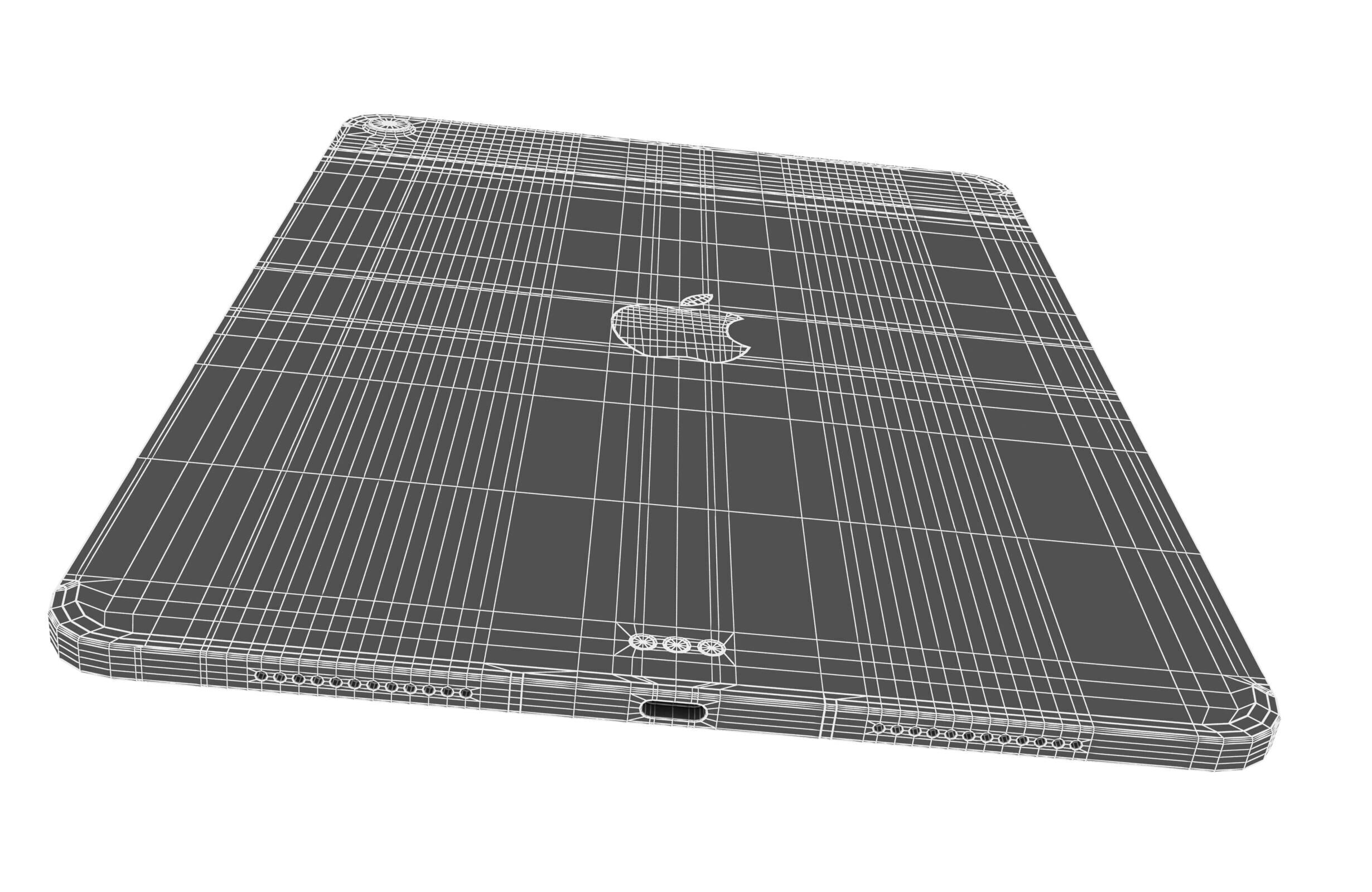 Apple iPad Air 11 2025 All Colors 3D model_25