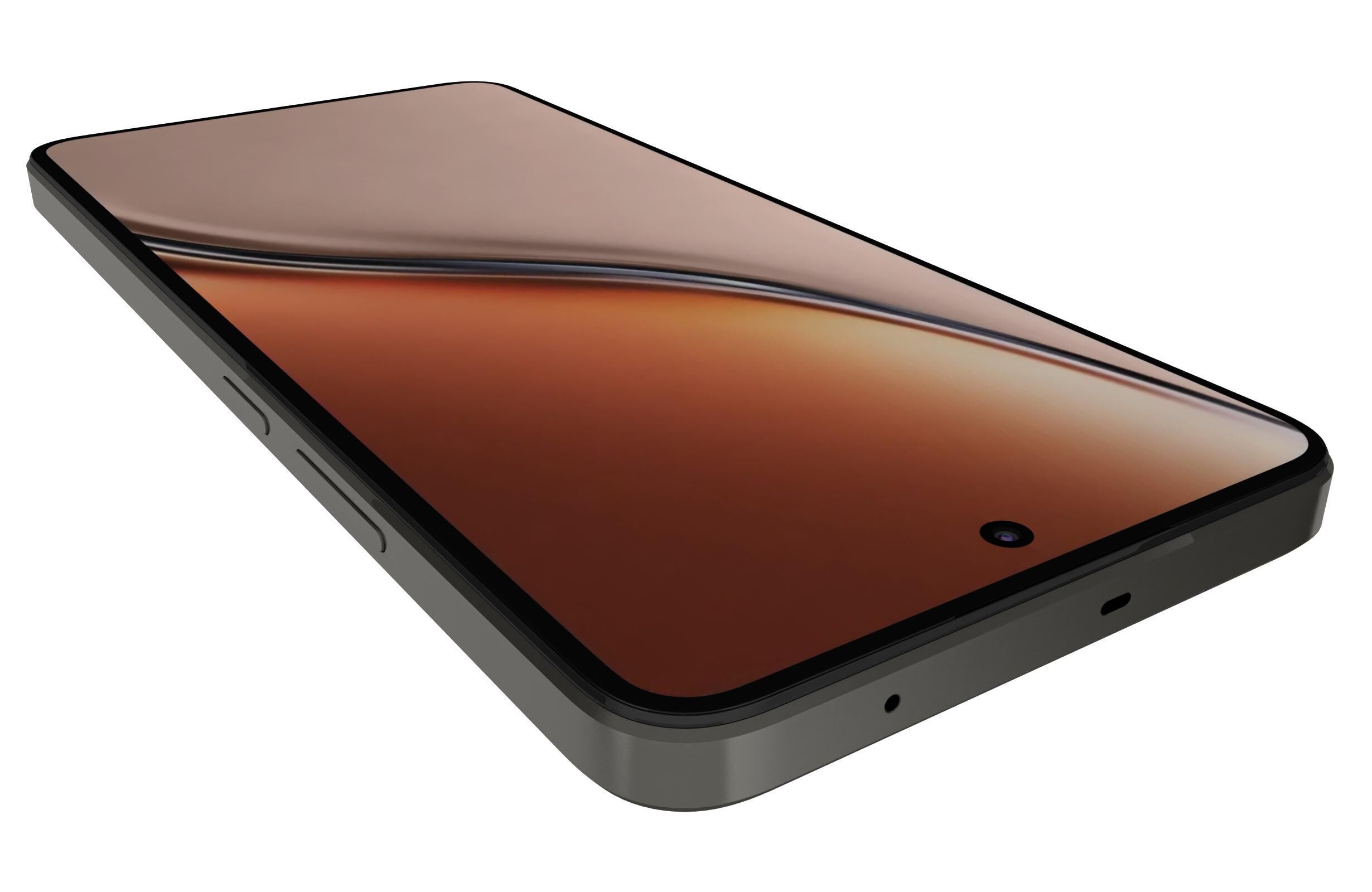 Realme P3 5G Comet Grey 3D model_15