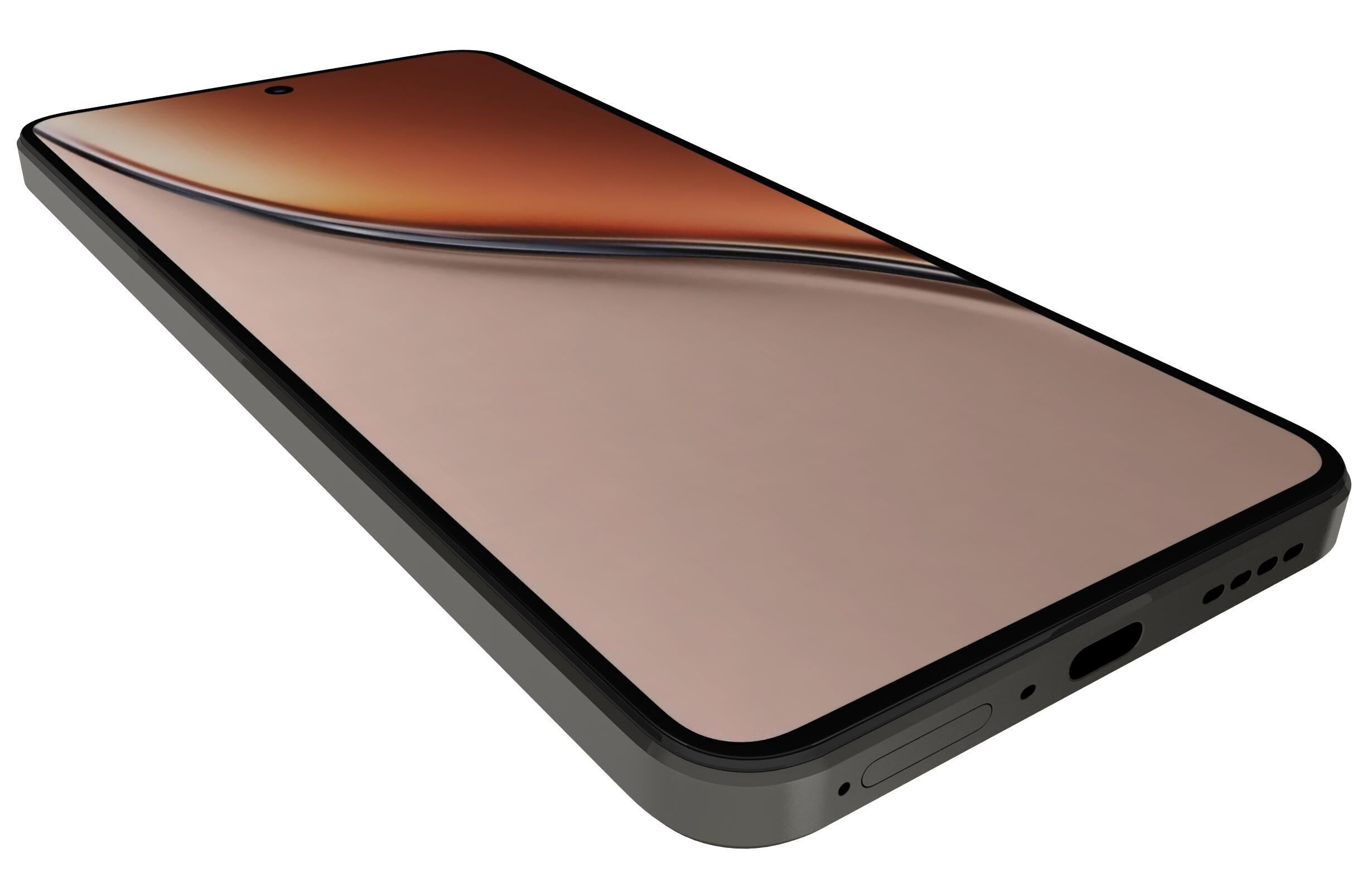 Realme P3 5G Comet Grey 3D model_13