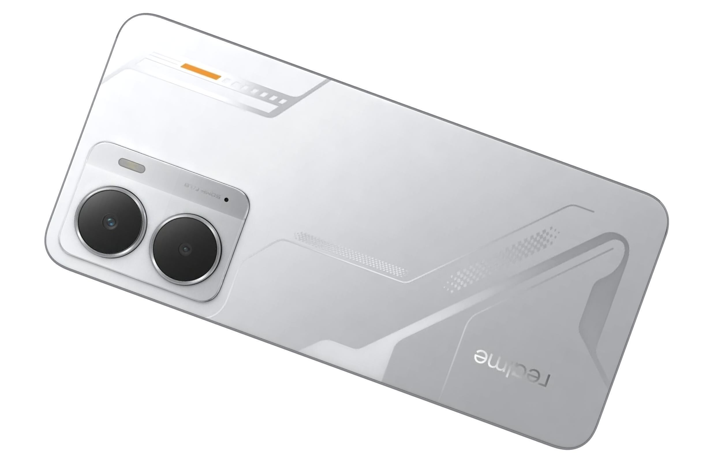 Realme P3 5G Space Silver 3D model_12