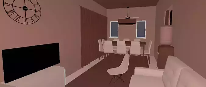 Beautiful architecture house