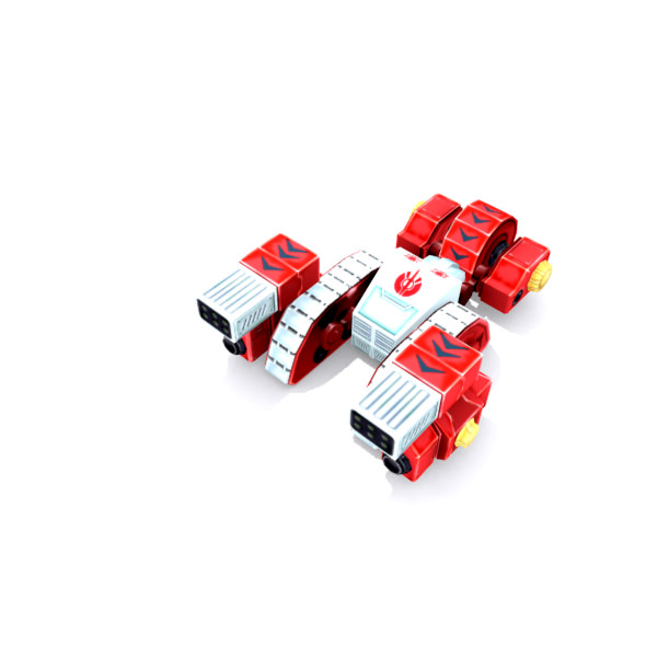 Future combat vehicle  Low-poly 3D model_6