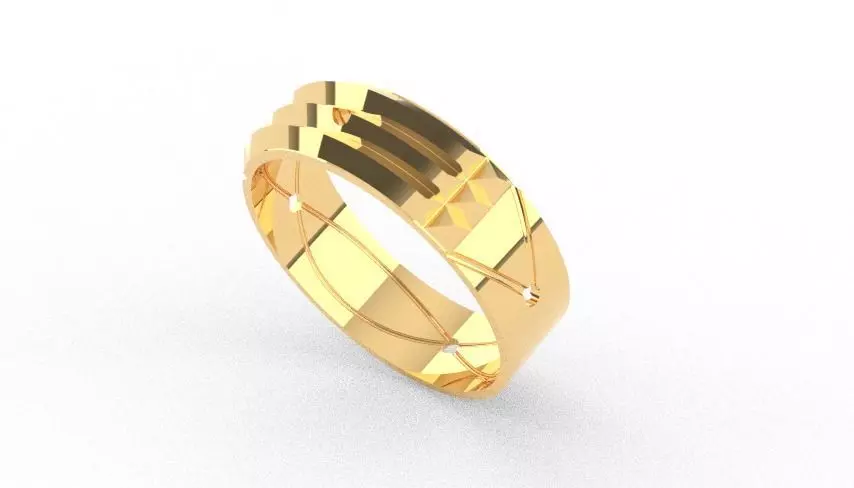 Atlantis Ring Free 3D print model_0