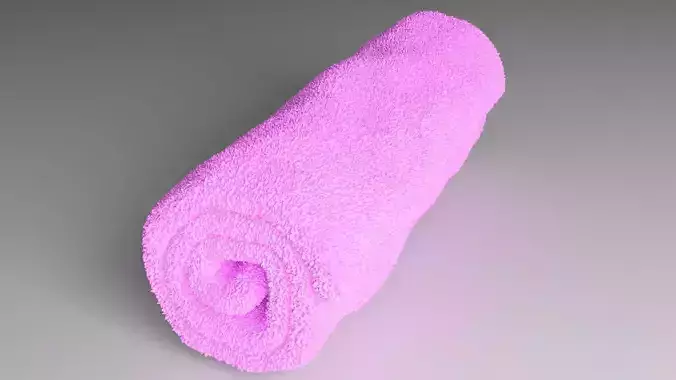Pink Towel Roll