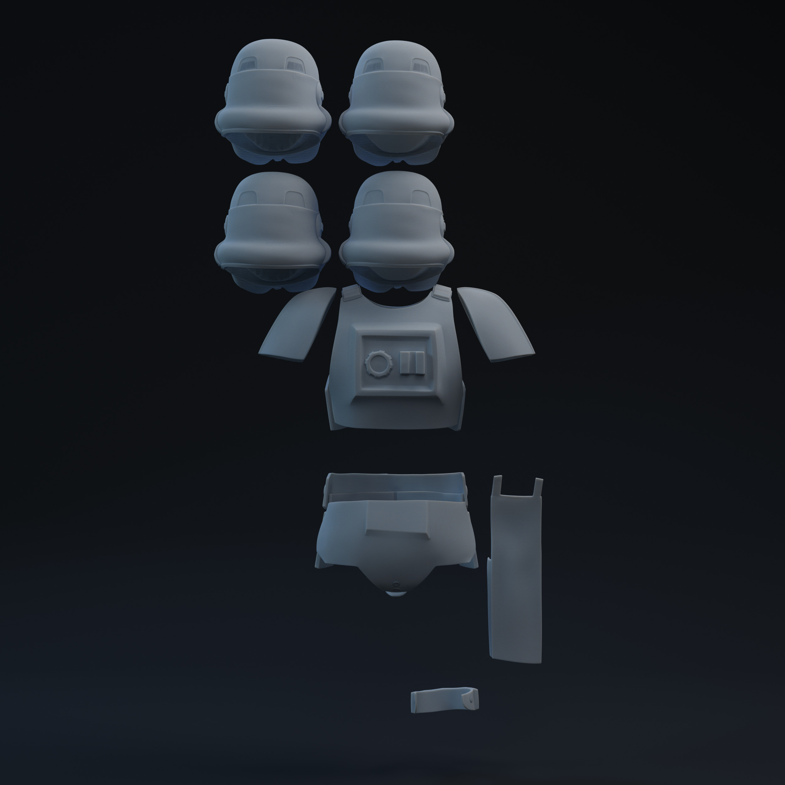 ANH TK Kit Updated One-Twelfth Scale Printable Kit 3D print model_2