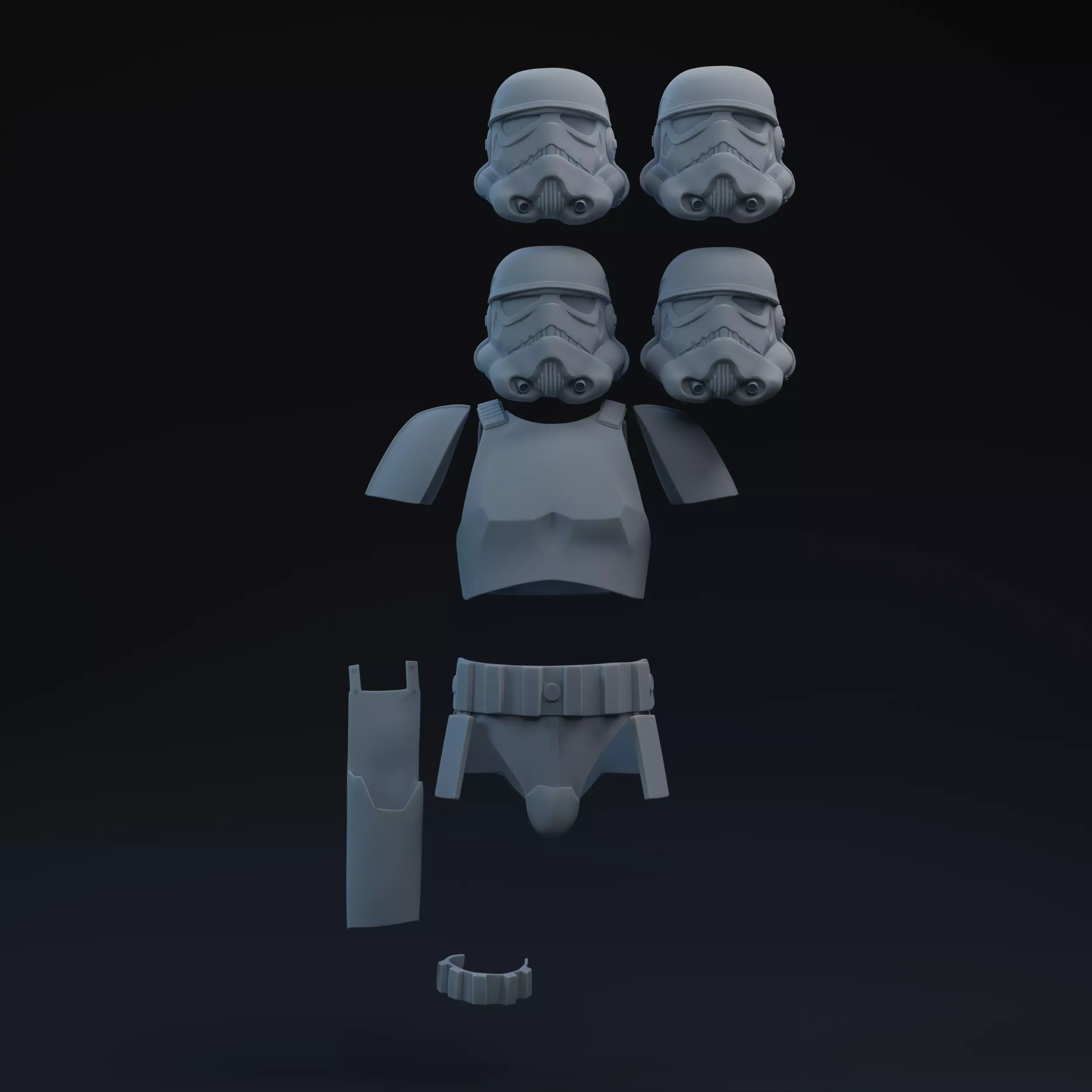 ANH TK Kit Updated One-Twelfth Scale Printable Kit 3D print model_0