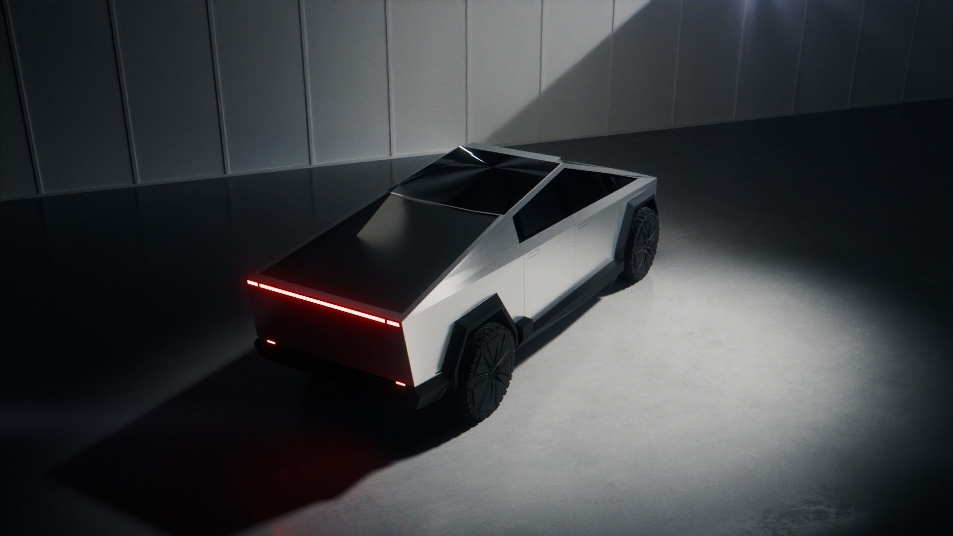 tesla cybertruck 3d model 3D model_2