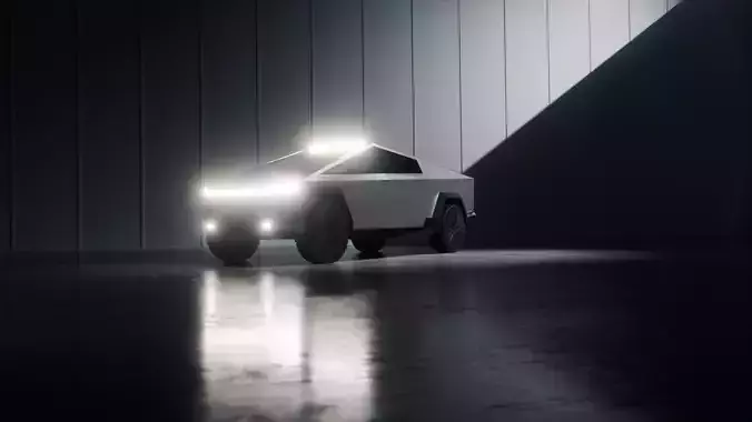 tesla cybertruck 3d model 3D model