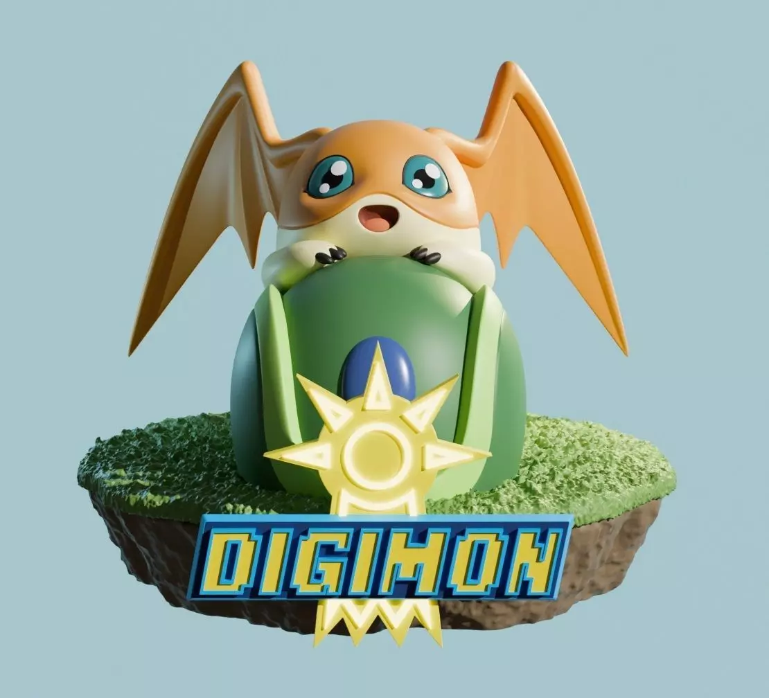 PATAMON - DIGIMON 3D print model