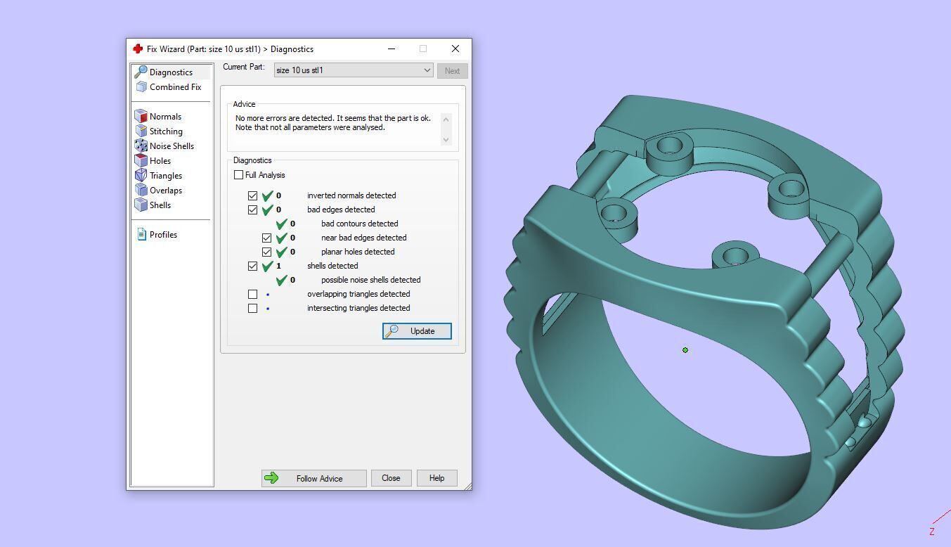 Gold N1346 3D print model_4