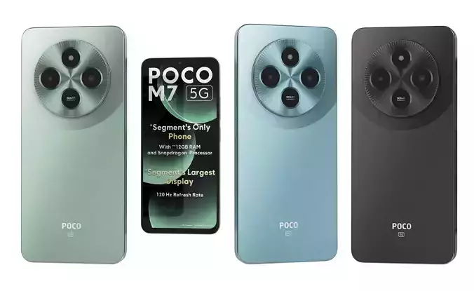 Xiaomi Poco M7 All Colors
