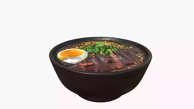 Japanese Ramen Soup Bowl