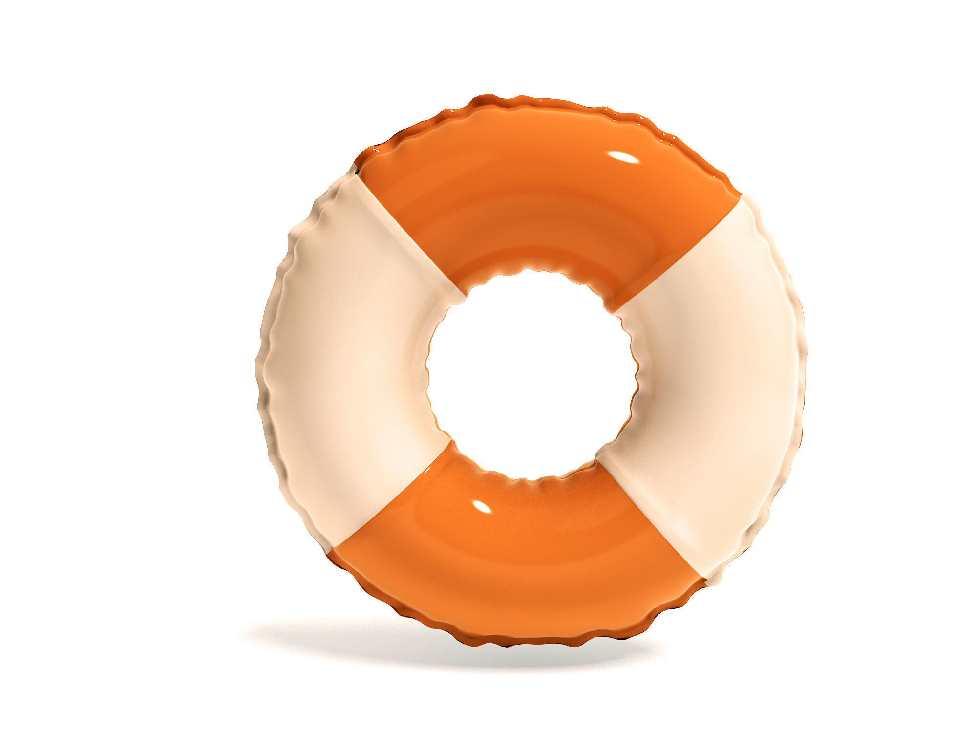Lifebuoy 3d icon Low-poly 3D model_2
