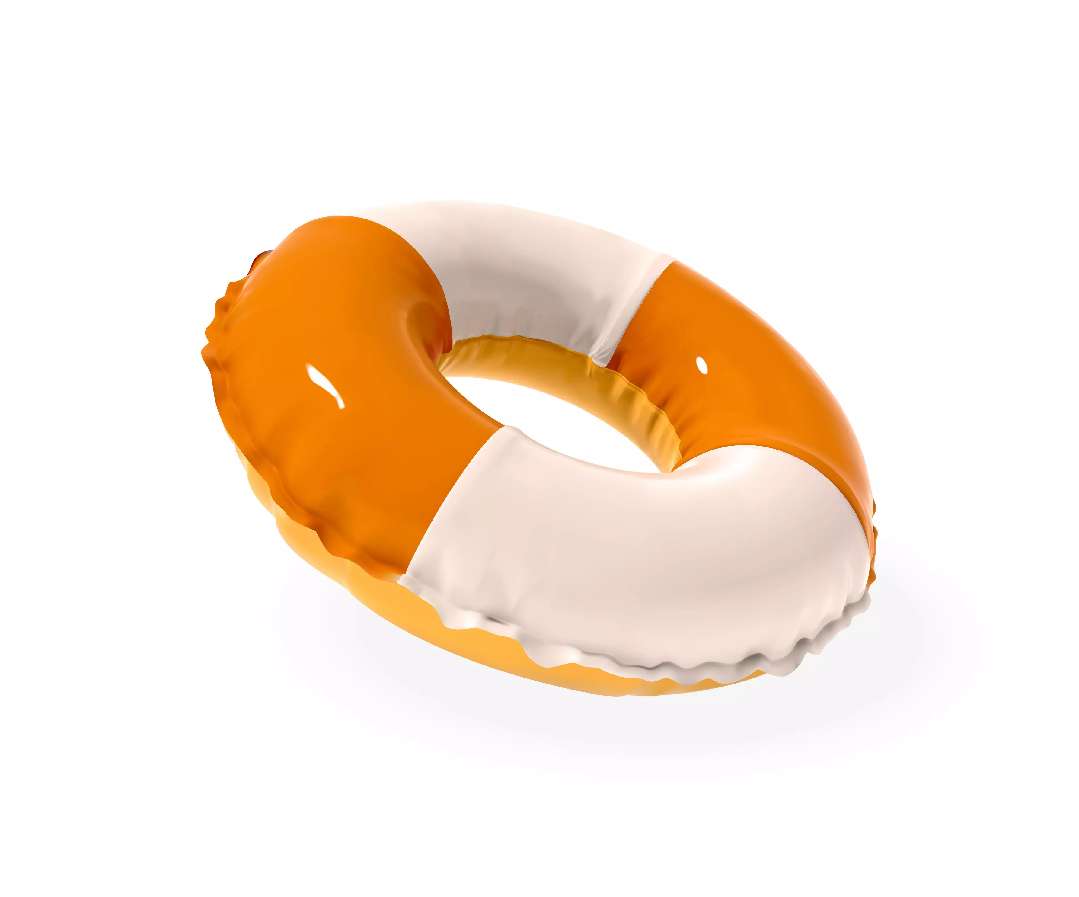 Lifebuoy 3d icon Low-poly 3D model_0