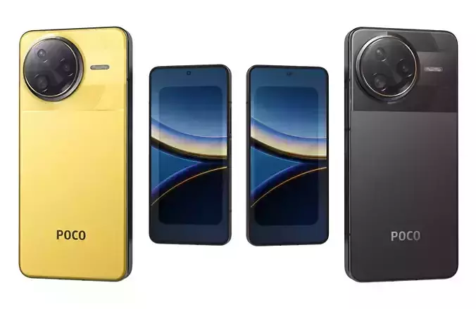 Xiaomi Poco F7 Ultra Black And Yellow